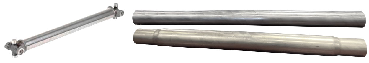 Extruded aluminum brake lines